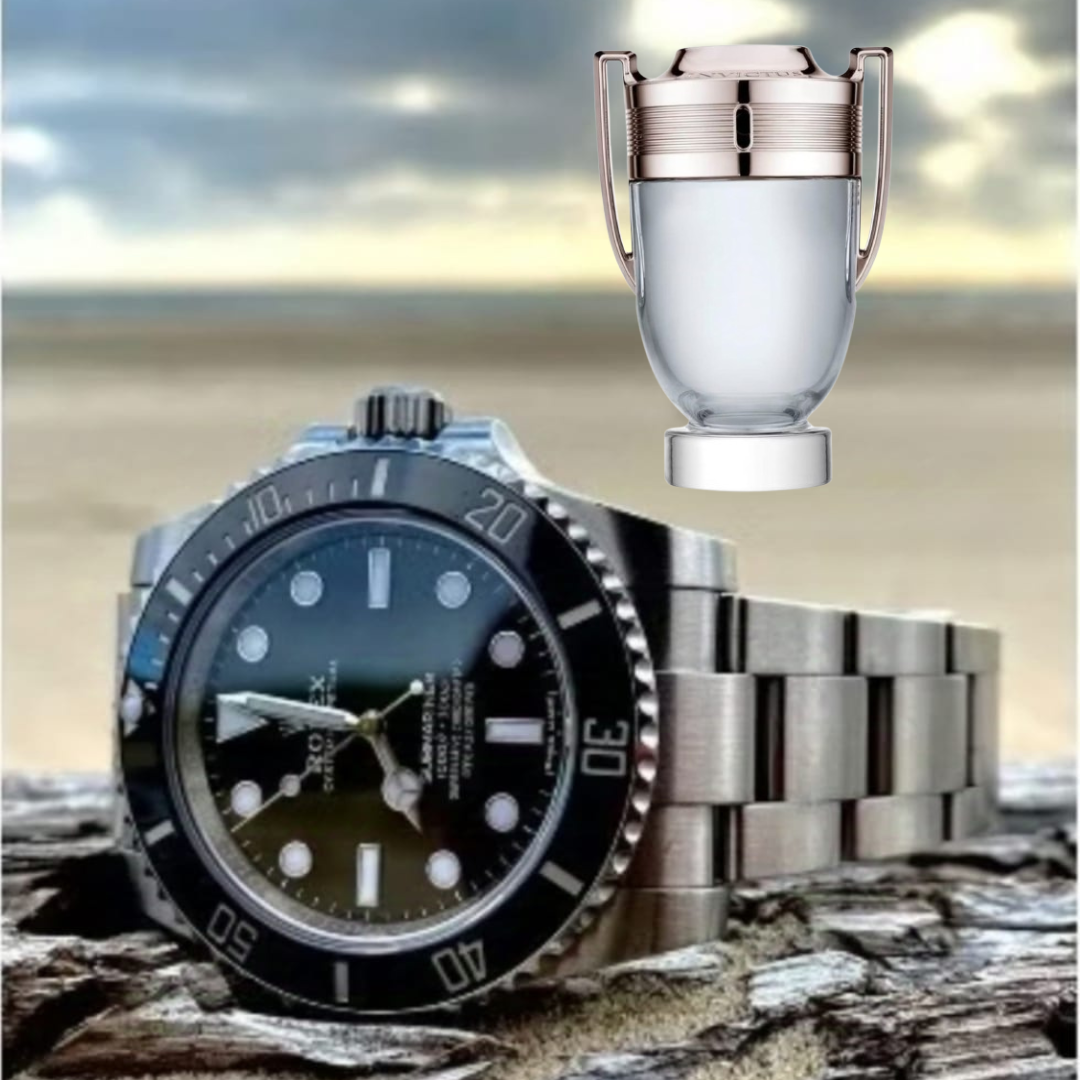 PROMOCIÓN - COMPRA 1 E LLEVA 2 [ 1x RELOJ SUBMARINER + 1x PERFUME] Últimas unidades en stock